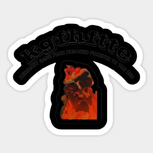 KGFHFTTE Sticker